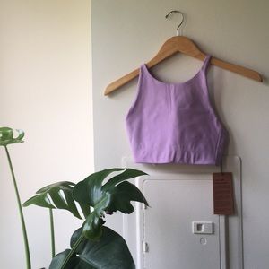 NWT Girlfriend Collective Lilac Topanga Bra🌸